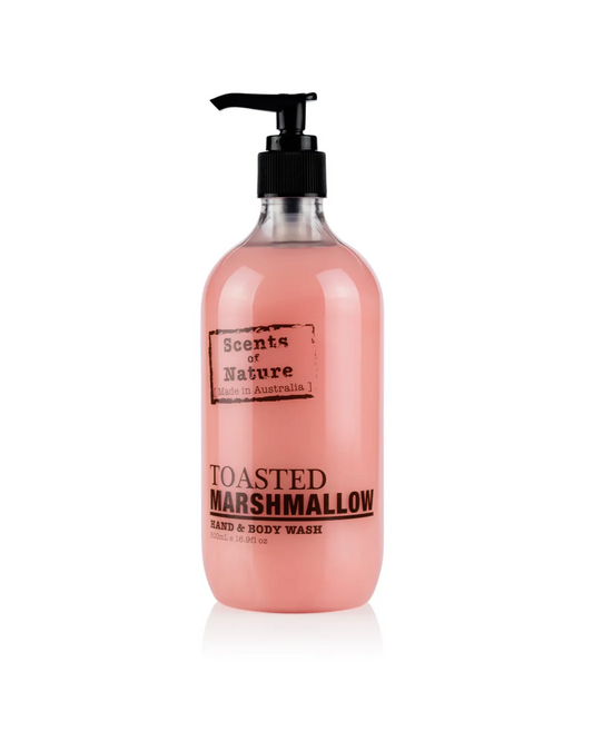Scents of Nature Toasted Marshmallow Handy & Body Wash 500ml