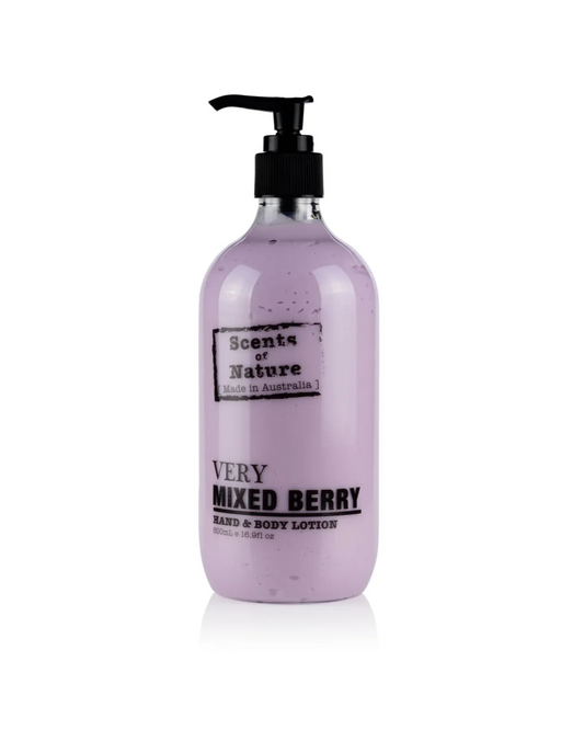 Scents of Nature Very Mixed Berry Hand & Body Lotion 500ml