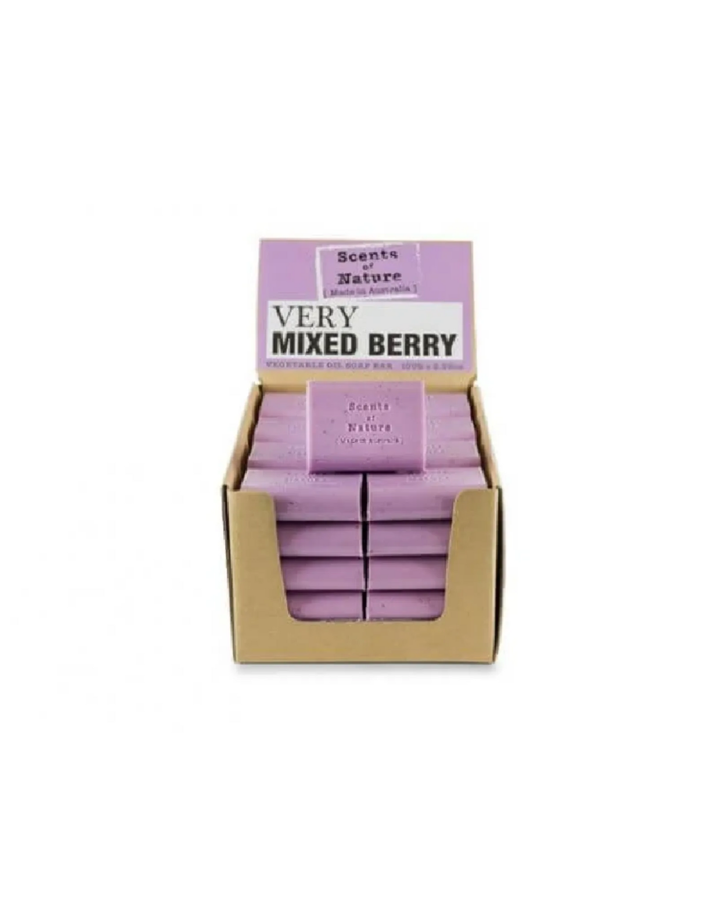 Scents of Nature Very Mixed Berry Soap 100g