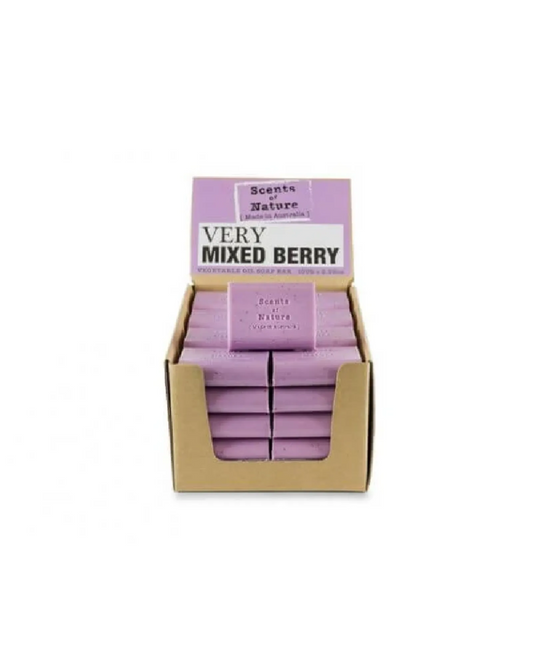 Scents of Nature Very Mixed Berry Soap 100g