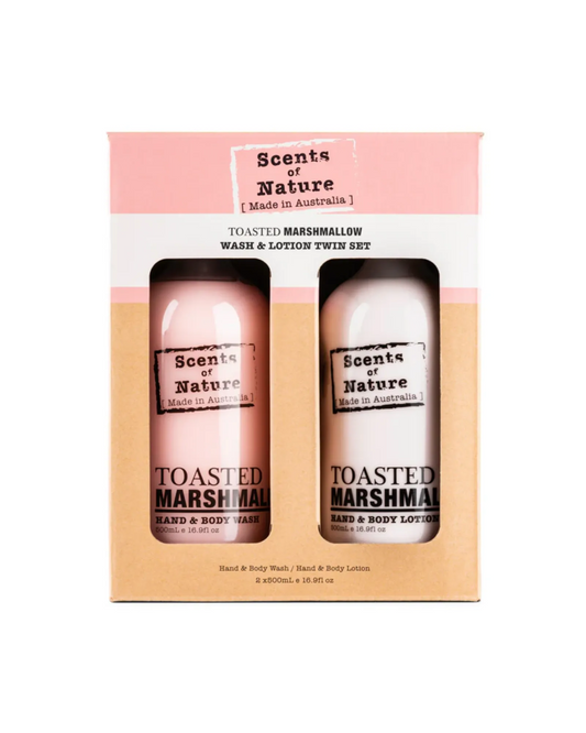 Scents of Nature Marshmallow 500ml Wash & Lotion Gift Pack