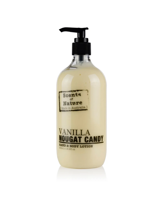 Scents of Nature Vanilla Nougat Candy Hand & Body Lotion 500ml