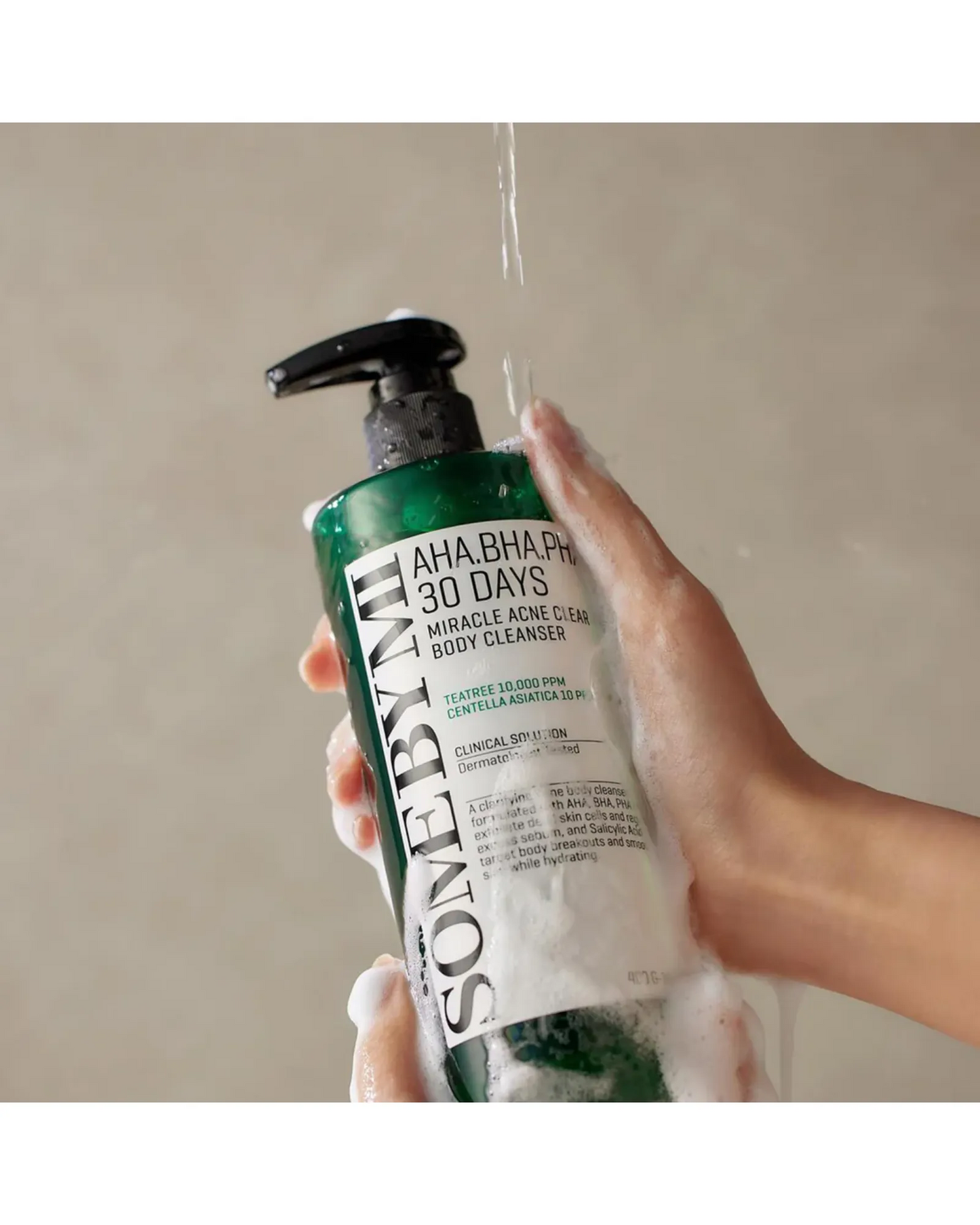 SomeBy AHA BHA PHA 30 Days Miracle Acne Clear Body Cleanser 400ml