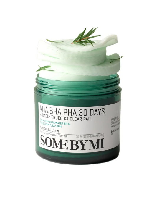 SomeBy AHA BHA PHA 30 Days Miracle Truecica Clear Pad 70pk