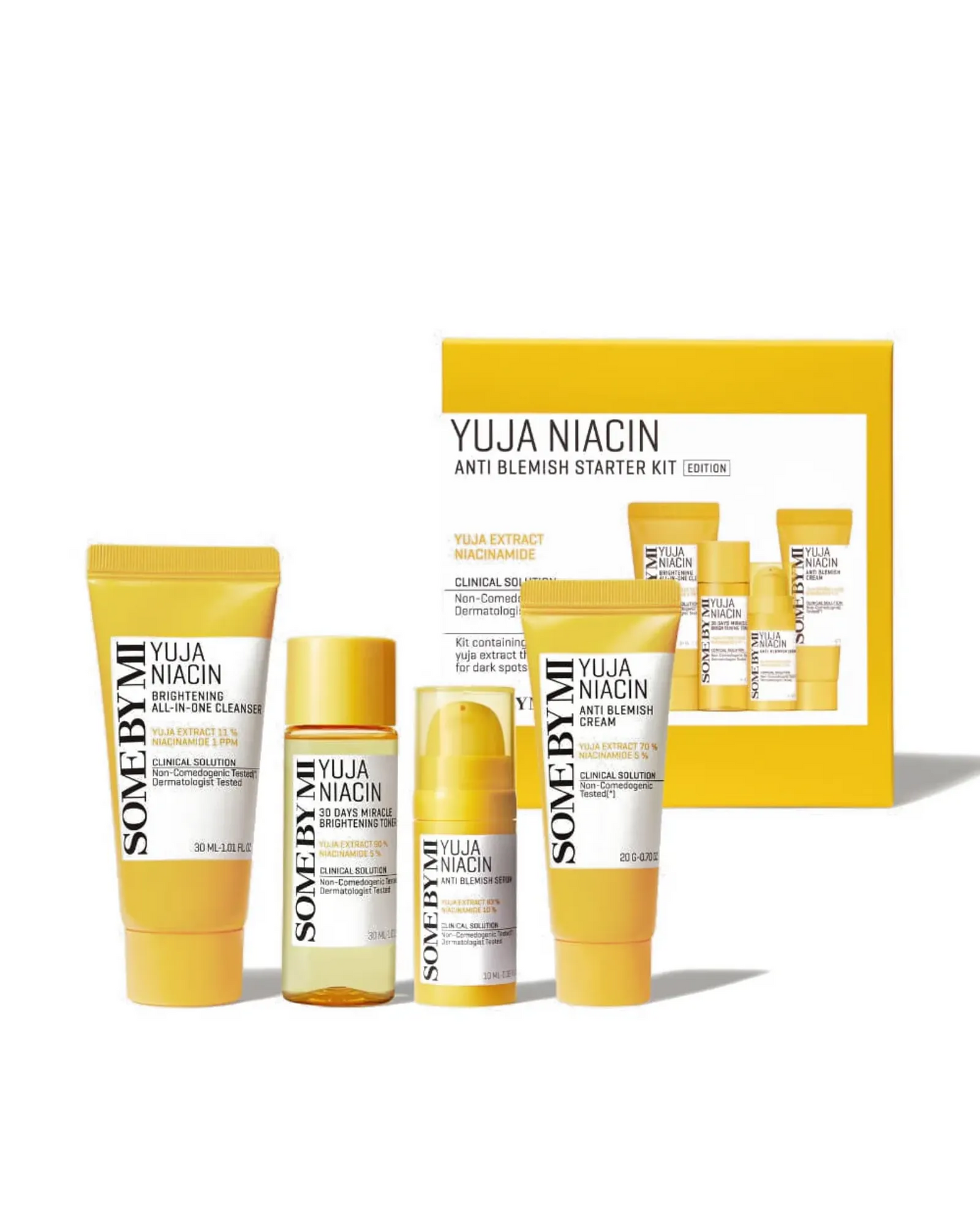 SomeByMi Yuja Niacin Anti Blemish Starter Kit