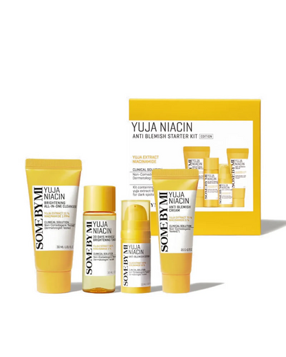 SomeByMi Yuja Niacin Anti Blemish Starter Kit