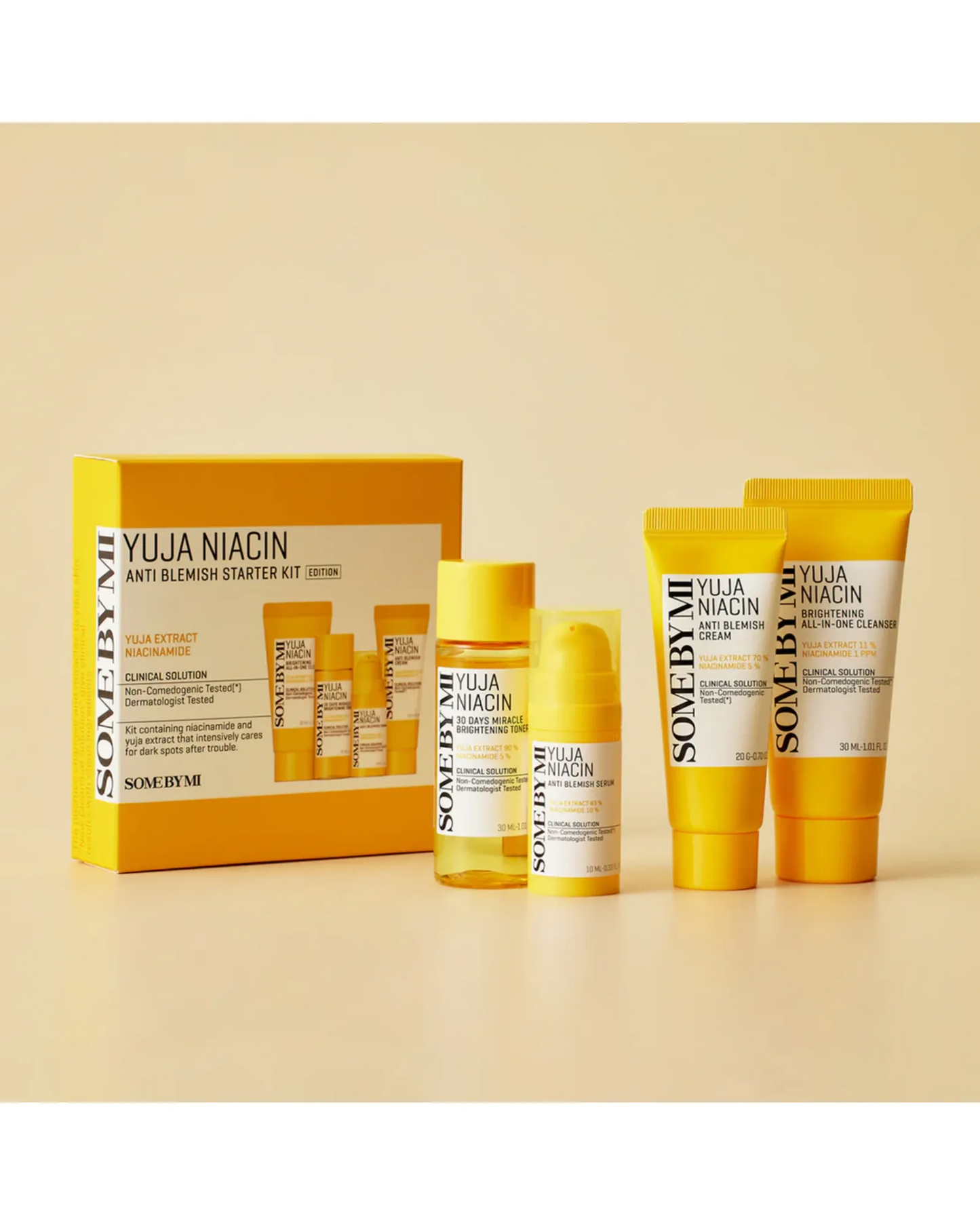 SomeByMi Yuja Niacin Anti Blemish Starter Kit