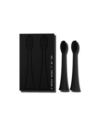 E-Brush Heads Black 2 pack
