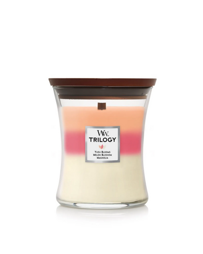 WoodWick Candle Trilogy Blooming Orchard Medium