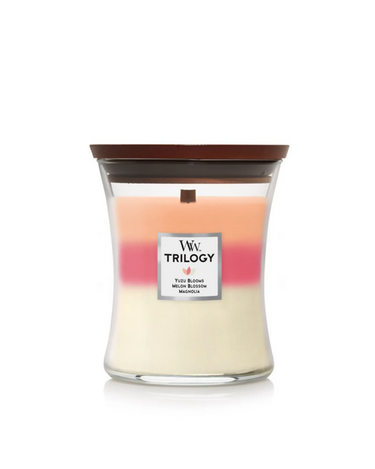 WoodWick Candle Trilogy Blooming Orchard Medium