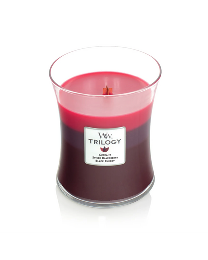 WoodWick Candle Trilogy Sun Ripened Berries Medium