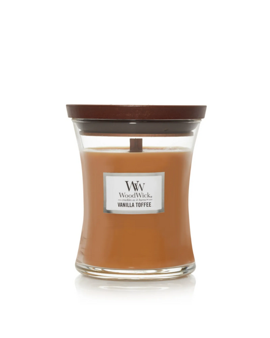 WoodWick Candle Vanilla Toffee Medium