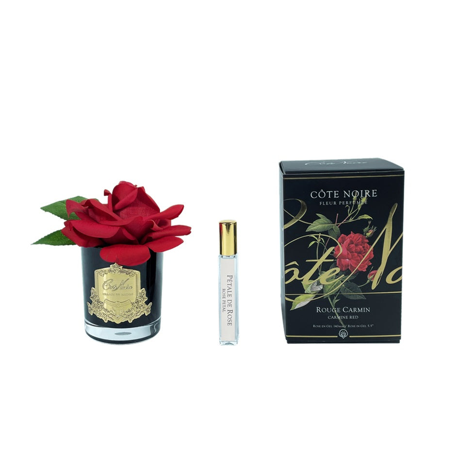 Cote Noire, Real Touch Flower, flower, decor, diffuser, Rose, Carmine Red 