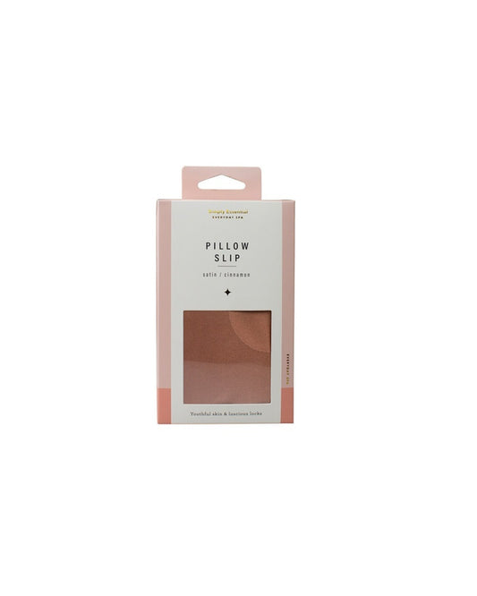 Simply Essential Satin Pillow Slip Cinnamon