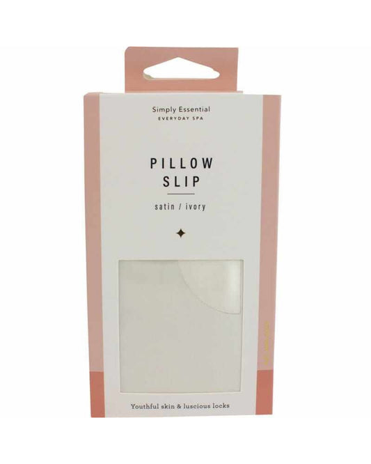 Simply Essential Satin Pillow Slip Ivory