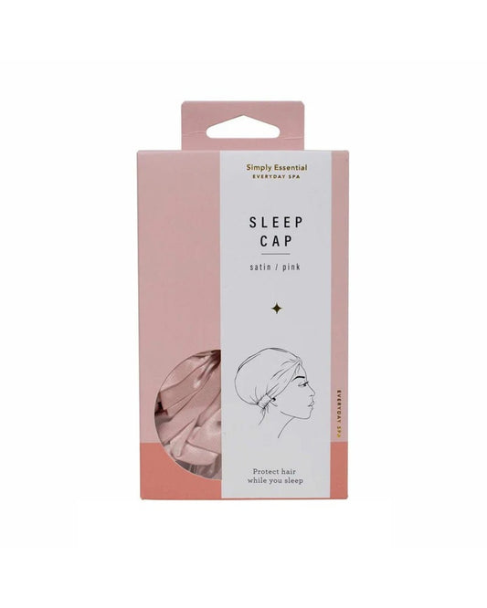 Simply Essential Sleep Cap Satin Pink