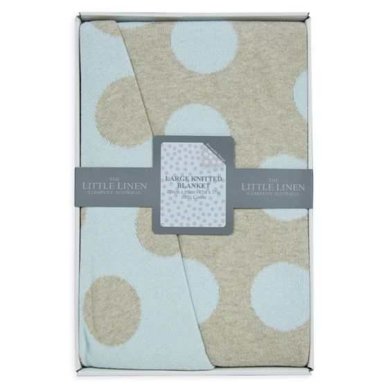 Cotton Cot Knit Blanket Windsor