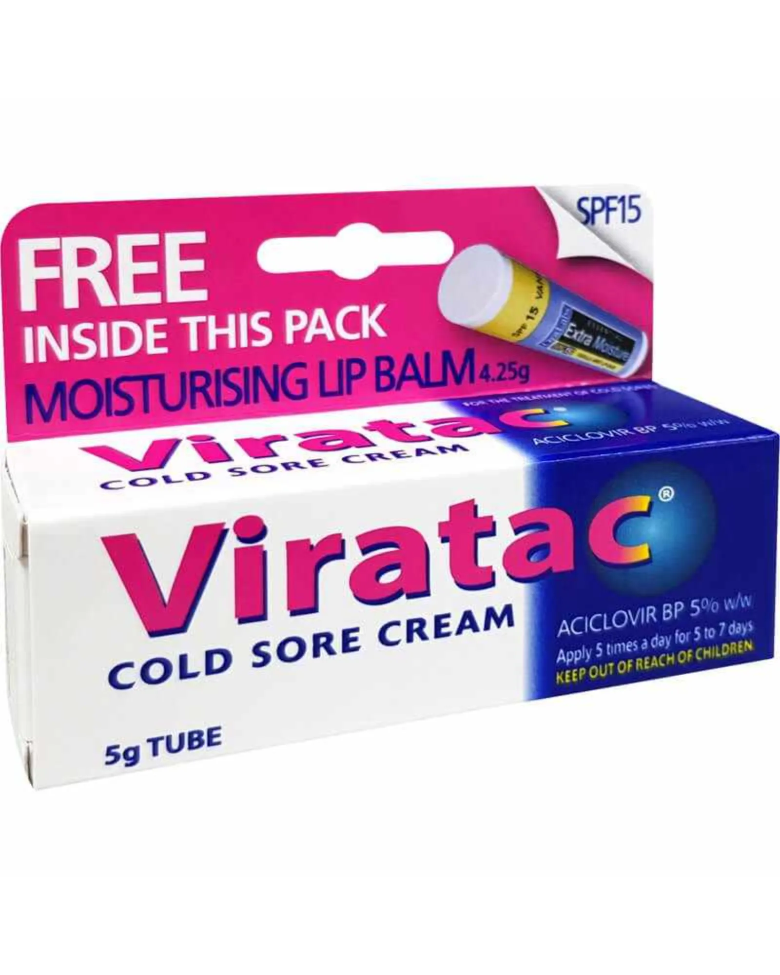Viratac, Lip Balm, Lips