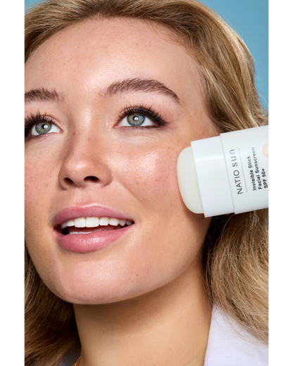 Natio Invisible Stick Facial Sunscreen SPF 50+ 50g