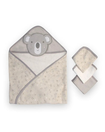 Hooded Towel & Washers - Cheeky Koala