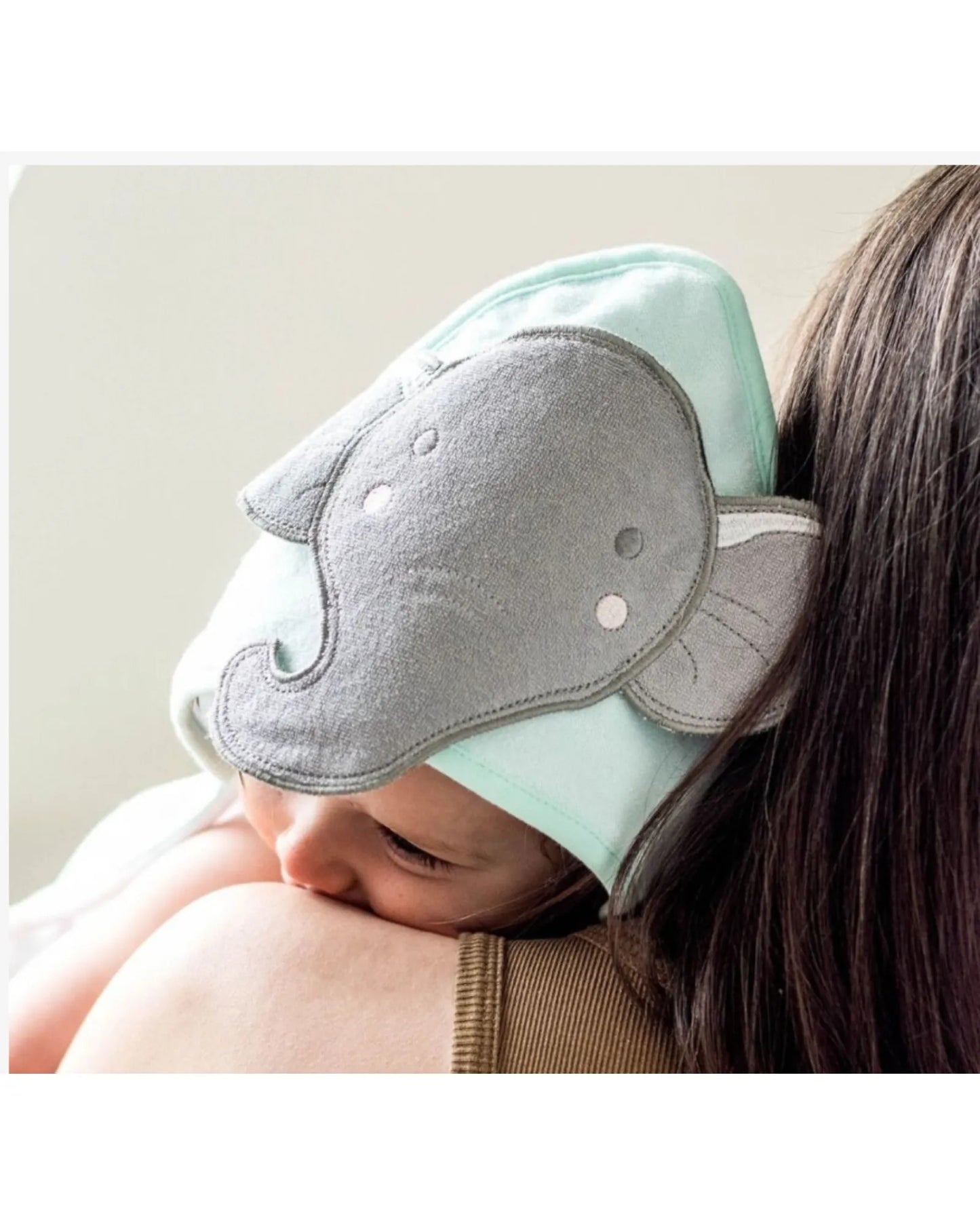 Hooded Towel & Washer Elephant Star