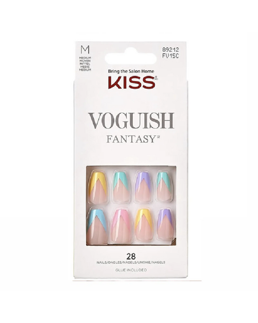 KISS Voguish Fantasy Nails Candies 28pk